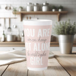 Taza De Café Latte No Estás Solo En Una Cita De Motivación Positiva C<br><div class="desc">No Estás Solo En Una Cita De Motivación Positiva Chica</div>