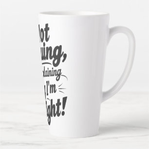 Taza De Café Latte No estoy discutiendo, sólo estoy explicando por qu