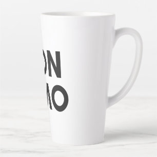 Taza De Café Latte no gmo