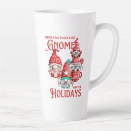Taza De Café Latte No hay lugar como Gnome