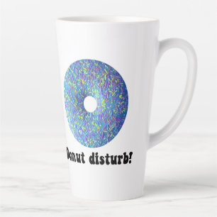 Taza De Café Latte No molestar