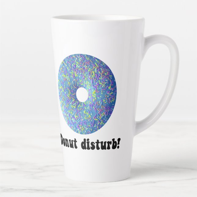 Taza De Café Latte No molestar (Derecha)