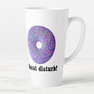 Taza De Café Latte No molestar