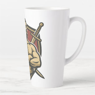 Taza De Café Latte Noble Escudo de León Mug
