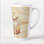 Taza De Café Latte Noches de canela Grandes Latte Mug 17 oz<br><div class="desc">Vea ese maravilloso panecillo de canela delante de usted y el vapor surgiendo de esa asombrosa taza de café (o té); esta es la combinación perfecta para empezar cualquier día. Disfruta de la felicidad matutina con esta taza de café con leche de 17 onzas que te da lo suficiente para...</div>