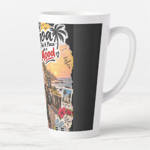 Taza De Café Latte Noches Doradas – Goa