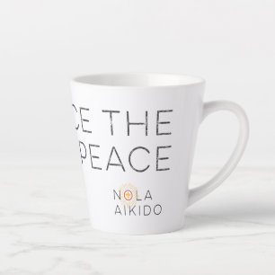 Taza De Café Latte NOLA Aikido Latte Mug