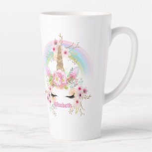 Taza De Café Latte NOMBRAMIENTO DE LA Nieta Daughter UNICORN