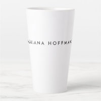 Nombre Minimalista profesional blanco y negro senc