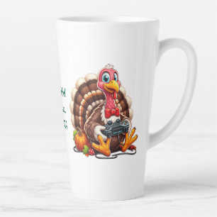 Taza De Café Latte Nombre personalizado, juego de video de turquía
