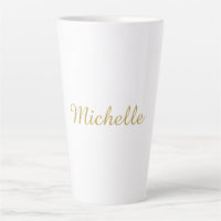 Nombre propio Creativo Moderno Color Dorado Script