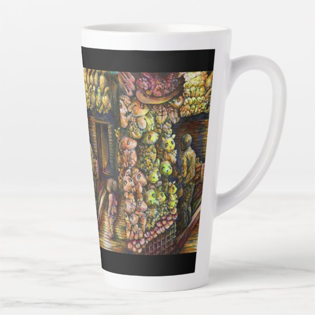 Taza De Café Latte Norte del Circo (Derecha)