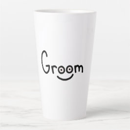 Taza De Café Latte Novio