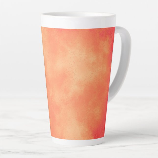 Taza De Café Latte Nube de tormenta del cielo tropical (Ángulo derecho)