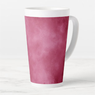 Taza De Café Latte Nube de tormentas de Rubor en Borgoña