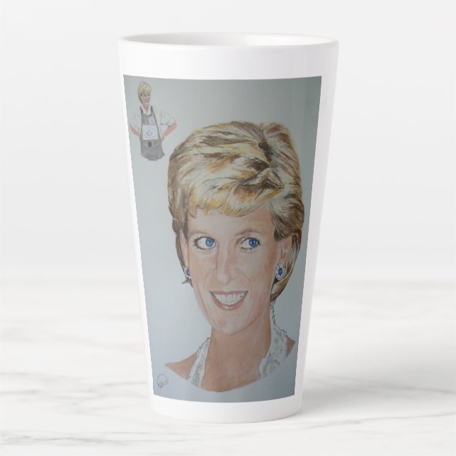 Taza De Café Latte Nuestra Princesa (Anverso)