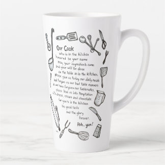 Taza De Café Latte Nuestro Tazón de Cocina
