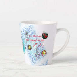 Taza De Café Latte Nuevo año lata mug