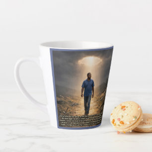 Taza De Café Latte Nunca separado de Dios