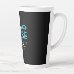 Taza De Café Latte Nurse Gift Vivir Esa Vida De Enfermería