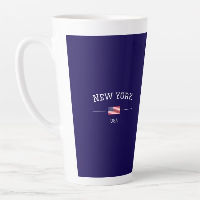 TAZA DE CAFÉ LATTE NYC  (Izquierda)