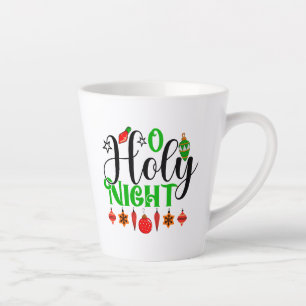 Taza De Café Latte O Santa Noche