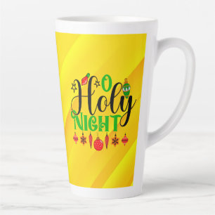 Taza De Café Latte O Santa Noche