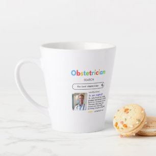 Taza De Café Latte OBSTETRICIAN DOCTORS antistress google fun 01