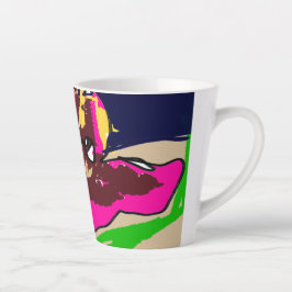 Taza De Café Latte Octopus lindo