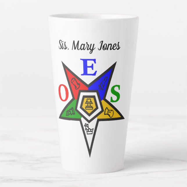 TAZA DE CAFÉ LATTE OES (Anverso)
