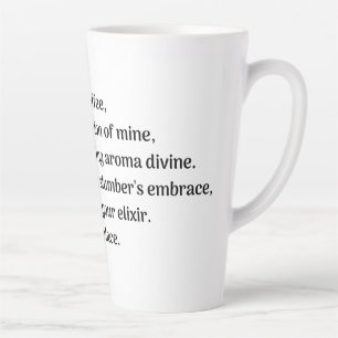 Taza De Café Latte Oh café,