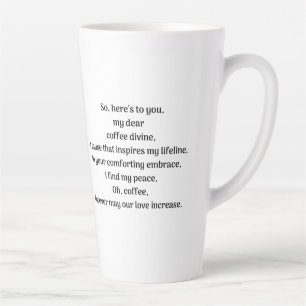 Taza De Café Latte Oh café,