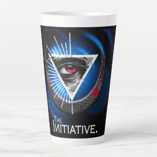 Taza De Café Latte Ojo de la Iniciativa Latte Mug