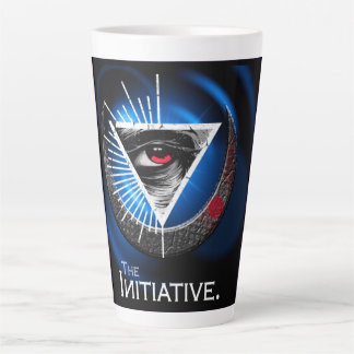 Taza De Café Latte Ojo de la Iniciativa Latte Mug