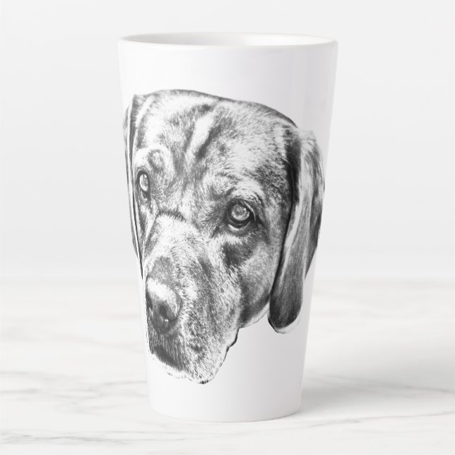 Taza De Café Latte Ojos cálidos en el brillo de la cosecha (Anverso)