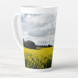 Taza De Café Latte Olas Doradas de Streatham