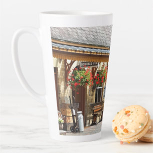 TAZA DE CAFÉ LATTE OLD TRAIN STATION   COFFEE MUG