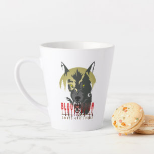 Taza De Café Latte Omnis vir Lupus   Latte Mug