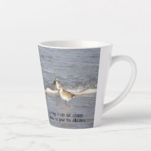 Taza De Café Latte Oración de serenidad