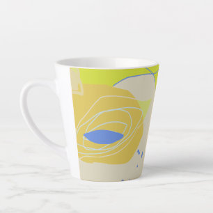 Taza De Café Latte Organic, fruit like design