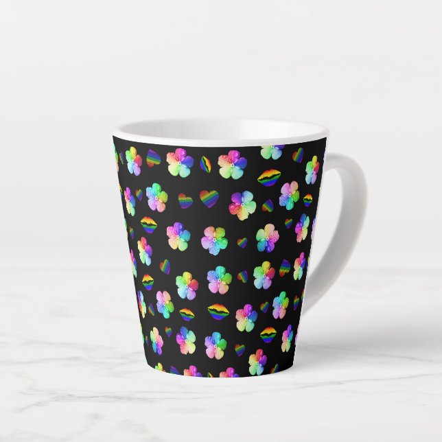 Taza De Café Latte Orgullo (Ángulo derecho)