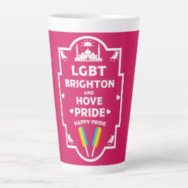 Taza De Café Latte Orgullo Gay Brighton