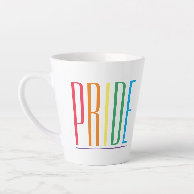 Taza De Café Latte Orgullo Latte Mug (Izquierda)