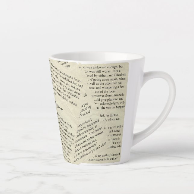 Taza De Café Latte Orgullo y error (Derecha)