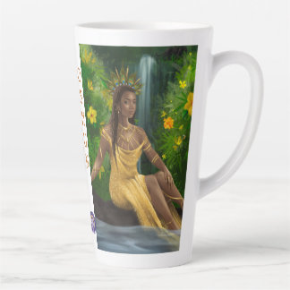 Taza De Café Latte Orisha Oshun Latte Mug