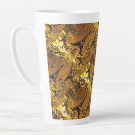 Taza De Café Latte Oro