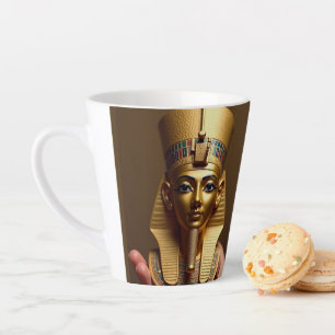 Taza De Café Latte Oro egipcio