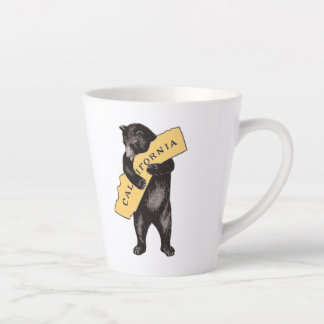 Taza De Café Latte Oso de California