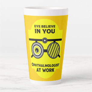 Taza De Café Latte Osteopatía Cirujanos Ojos Mug