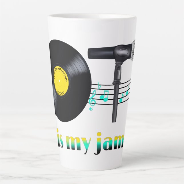 Taza De Café Latte OT es mi atasco (Anverso)